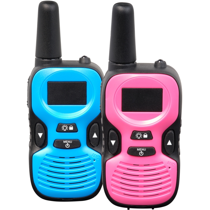 Denver Kids Walkie Talkie set with two handsets included in de groep SPORT, VRIJE TIJD & HOBBY / Buitenrecreatie / Walkietalkies bij TP E-commerce Nordic AB (D09099)