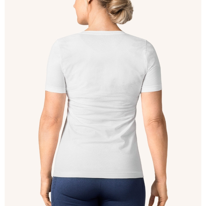 SWEDISH POSTURE T-shirt Dam Alignment Bomull Vit XL in de groep SPORT, VRIJE TIJD & HOBBY / Accessoires / T-shirts bij TP E-commerce Nordic AB (D09231)