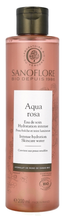 Sanoflore Aqua Rosa Botanical Liquid Care 200 ml in de groep BEAUTY & HEALTH / Huidsverzorging / Gezicht / Gezichtswater en Facemist bij TP E-commerce Nordic AB (D09285)