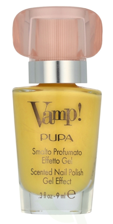 Pupa Milano Pupa Vamp! Scented Nail Polish 9 ml #109 Brilliant Yellow in de groep BEAUTY & HEALTH / Manicure/pedicure / Nagellak bij TP E-commerce Nordic AB (D09295)