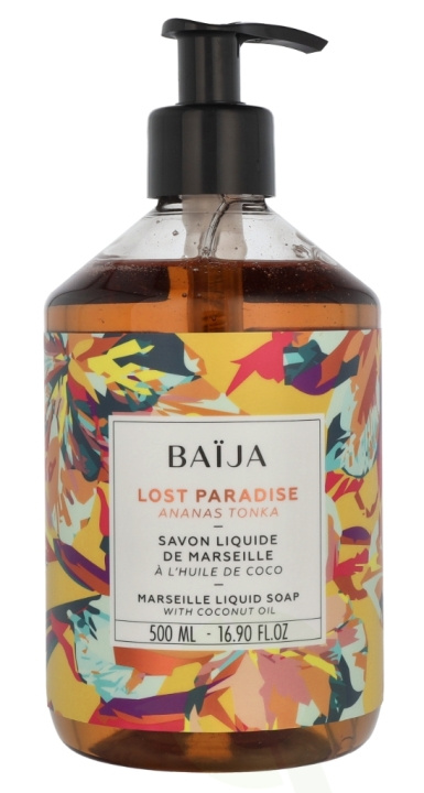 Baija Paris Baija Lost Paradise Marseille Liquid Soap 500 ml Pineapple & Brazil Nut Oil in de groep BEAUTY & HEALTH / Huidsverzorging / Lichaamsverzorging / Geurende zeep bij TP E-commerce Nordic AB (D09308)