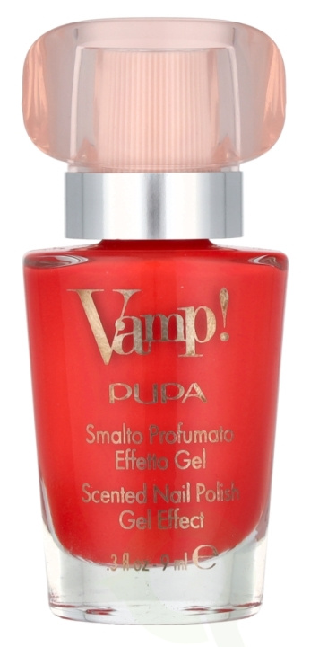 Pupa Milano Pupa Vamp! Scented Nail Polish 9 ml #111 Radiant Coral in de groep BEAUTY & HEALTH / Manicure/pedicure / Nagellak bij TP E-commerce Nordic AB (D09328)