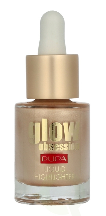 Pupa Milano Pupa Glow Obsession All Over Liquid Highlighter 13.5 ml #100 Sunrise in de groep BEAUTY & HEALTH / Makeup / Make-up gezicht / Contour/Highlight bij TP E-commerce Nordic AB (D09331)