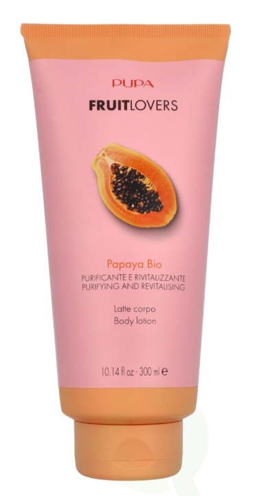 Pupa Milano Pupa Fruit Lovers Body Lotion 300 ml Papaya Bio in de groep BEAUTY & HEALTH / Huidsverzorging / Lichaamsverzorging / Body lotion bij TP E-commerce Nordic AB (D09337)