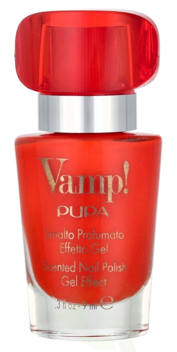 Pupa Milano Pupa Vamp! Scented Nail Polish 9 ml #210 Sexy Orange in de groep BEAUTY & HEALTH / Manicure/pedicure / Nagellak bij TP E-commerce Nordic AB (D09391)