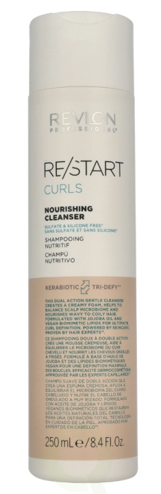 Revlon Re/Start Curls Nourishing Cleanser Shampoo 250 ml in de groep BEAUTY & HEALTH / Haar & Styling / Haarverzorging / Shampoo bij TP E-commerce Nordic AB (D09408)