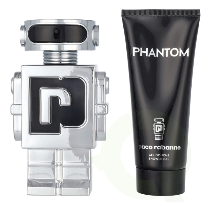 Paco Rabanne Phantom Giftset 200 ml Edt Spray 100ml/Shower Gel 100ml in de groep BEAUTY & HEALTH / Cadeausets / Cadeausets voor hem bij TP E-commerce Nordic AB (D09450)