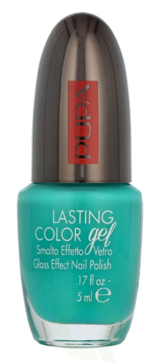 Pupa Milano Pupa Lasting Color Gel Glass Effect Nail Polish 5 ml #079 Artificial Green in de groep BEAUTY & HEALTH / Manicure/pedicure / Nagellak bij TP E-commerce Nordic AB (D09457)