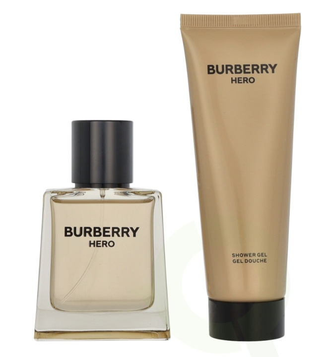 Burberry Hero Giftset 125 ml Edt Spray 50ml/Shower Gel 75ml in de groep BEAUTY & HEALTH / Cadeausets / Cadeausets voor hem bij TP E-commerce Nordic AB (D09473)