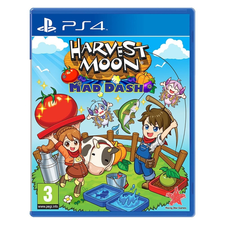 Harvest Moon: Mad Dash (PS4) in de groep HOME ELECTRONICS / Spelconsoles en accessoires / Sony PlayStation 4 / Spel bij TP E-commerce Nordic AB (D09553)