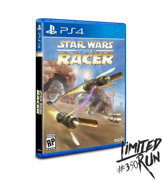 Star Wars Episode I Racer (Limited Run #77) (Import) (PS4) in de groep HOME ELECTRONICS / Spelconsoles en accessoires / Sony PlayStation 4 / Spel bij TP E-commerce Nordic AB (D09572)