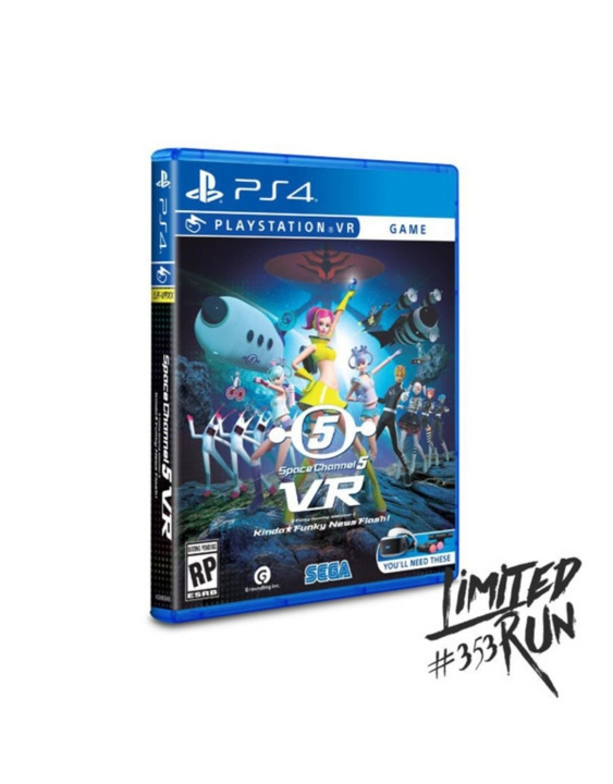 Space Channel 5 VR Kinda Funky News Flash! (#353) (Import) (PS4) in de groep HOME ELECTRONICS / Spelconsoles en accessoires / Sony PlayStation 4 / Spel bij TP E-commerce Nordic AB (D09575)