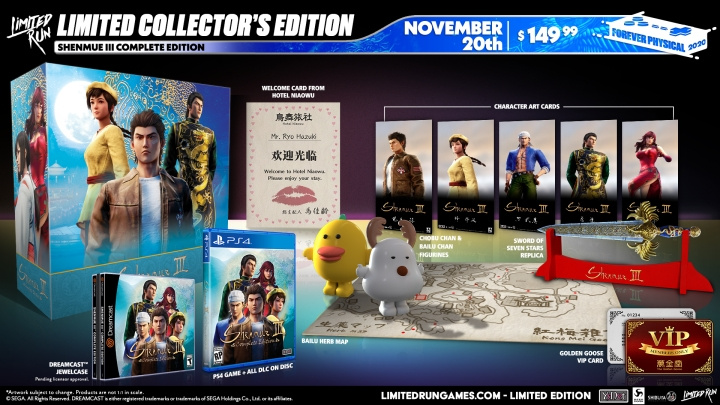 Shenmue III: Complete Edition - Collectors Edition (Import) (PS4) in de groep HOME ELECTRONICS / Spelconsoles en accessoires / Sony PlayStation 4 / Spel bij TP E-commerce Nordic AB (D09602)