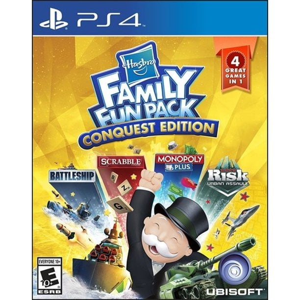 Hasbro Family Fun Pack: Conquest edition ( Import ) (PS4) in de groep HOME ELECTRONICS / Spelconsoles en accessoires / Sony PlayStation 4 / Spel bij TP E-commerce Nordic AB (D09611)