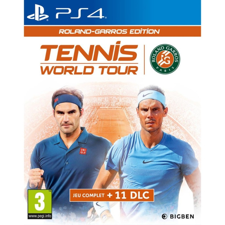 Tennis World Tour (Roland-Garros Edition) (Import) (PS4) in de groep HOME ELECTRONICS / Spelconsoles en accessoires / Sony PlayStation 4 / Spel bij TP E-commerce Nordic AB (D09688)