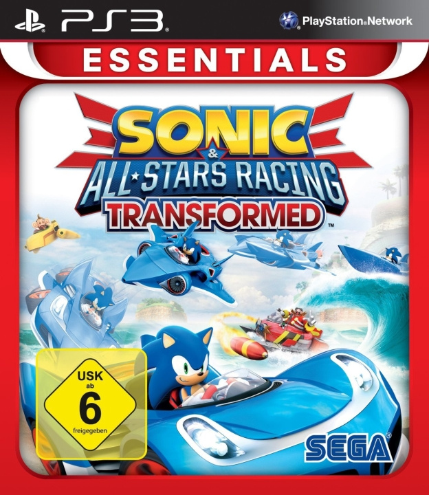 Sonic All-Star Racing: Transformed (Essentials) (PS3) in de groep HOME ELECTRONICS / Spelconsoles en accessoires / Sony PlayStation 3 bij TP E-commerce Nordic AB (D09710)