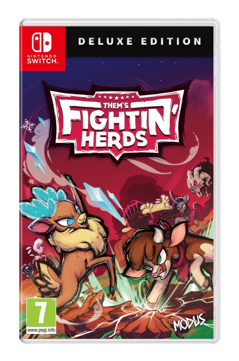 Them\'s Fightin\' Herds (Deluxe Edition) (Switch) in de groep HOME ELECTRONICS / Spelconsoles en accessoires / Nintendo Switch / Games bij TP E-commerce Nordic AB (D09768)