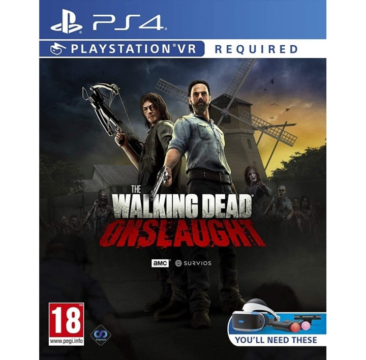 The Walking Dead Onslaught VR (PS4) in de groep HOME ELECTRONICS / Spelconsoles en accessoires / Sony PlayStation 4 / Spel bij TP E-commerce Nordic AB (D09786)