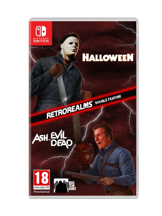 Halloween and Ash vs Evil Dead RetroRealms Double Feature (Switch) in de groep HOME ELECTRONICS / Spelconsoles en accessoires / Nintendo Switch / Games bij TP E-commerce Nordic AB (D09794)