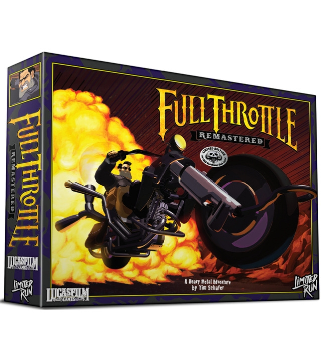 Full Throttle Remastered Collector\'s Edition (Limited Run) (Import) (PS4) in de groep HOME ELECTRONICS / Spelconsoles en accessoires / Sony PlayStation 4 / Spel bij TP E-commerce Nordic AB (D09833)