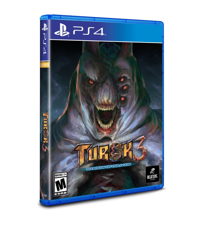 Turok 3: Shadow of Oblivion (Import) (PS4) in de groep HOME ELECTRONICS / Spelconsoles en accessoires / Sony PlayStation 4 / Spel bij TP E-commerce Nordic AB (D09837)