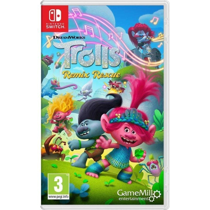 DreamWorks Trolls Remix Rescue (Switch) in de groep HOME ELECTRONICS / Spelconsoles en accessoires / Nintendo Switch / Games bij TP E-commerce Nordic AB (D09851)