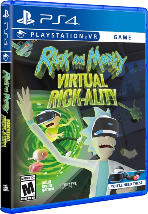 Rick and Morty Virtual Rick-Ality (PS4) in de groep HOME ELECTRONICS / Spelconsoles en accessoires / Sony PlayStation 4 / Spel bij TP E-commerce Nordic AB (D09854)