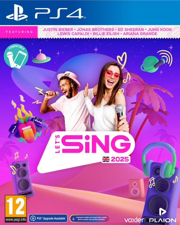 Let\'s Sing 2025 (PS4) in de groep HOME ELECTRONICS / Spelconsoles en accessoires / Sony PlayStation 4 / Spel bij TP E-commerce Nordic AB (D09872)