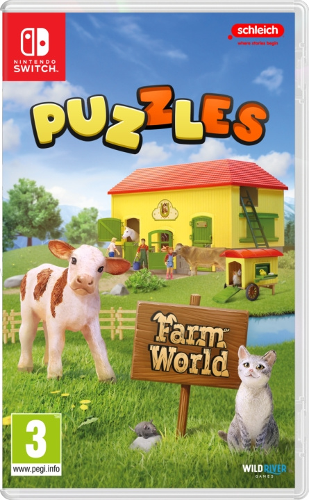 Schleich Puzzles FARM WORLD (Switch) in de groep HOME ELECTRONICS / Spelconsoles en accessoires / Nintendo Switch / Games bij TP E-commerce Nordic AB (D09890)