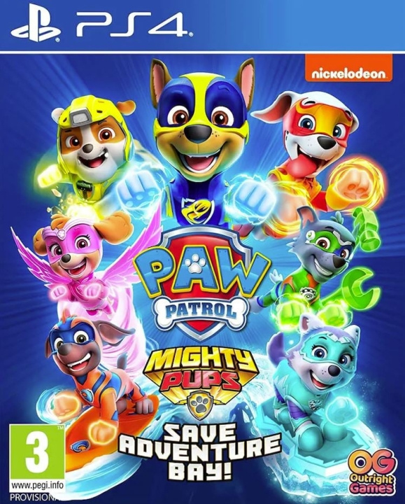 PAW Patrol: Mighty Pups Save Adventure Bay (PS4) in de groep HOME ELECTRONICS / Spelconsoles en accessoires / Sony PlayStation 4 / Spel bij TP E-commerce Nordic AB (D09893)