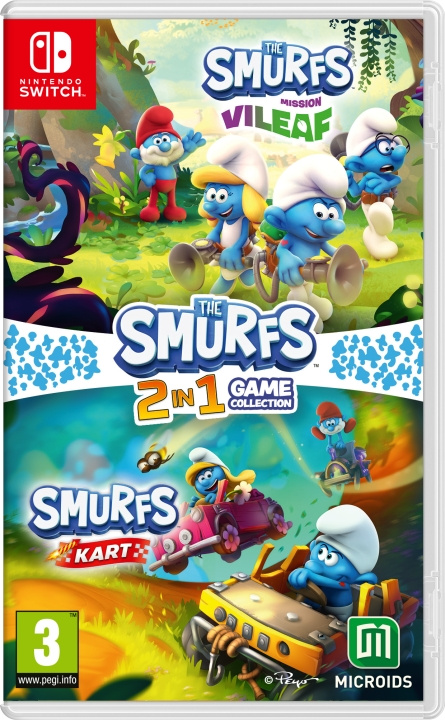 Smurfs 2 in 1 Game Collection (Switch) in de groep HOME ELECTRONICS / Spelconsoles en accessoires / Nintendo Switch / Games bij TP E-commerce Nordic AB (D09902)