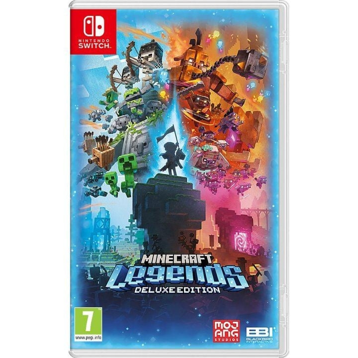 Minecraft Legends (Deluxe Edition) (Switch) in de groep HOME ELECTRONICS / Spelconsoles en accessoires / Nintendo Switch / Games bij TP E-commerce Nordic AB (D09918)