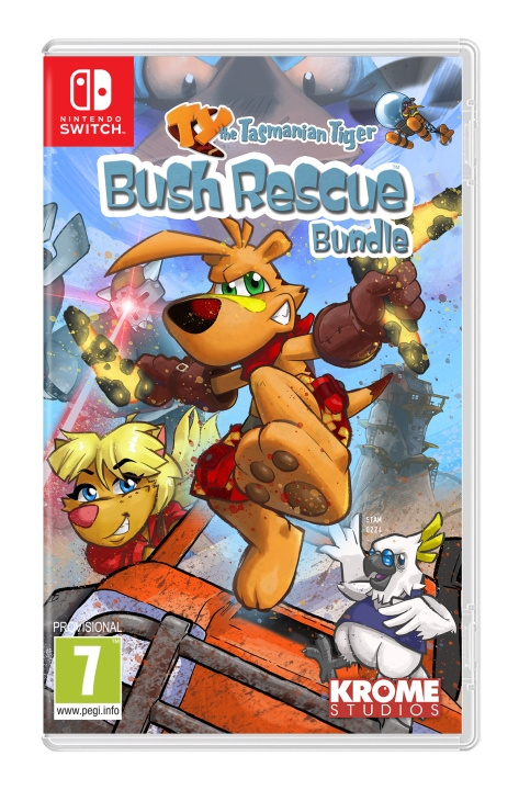 TY the Tasmanian Tiger HD Bush Rescue Bundle (Switch) in de groep HOME ELECTRONICS / Spelconsoles en accessoires / Nintendo Switch / Games bij TP E-commerce Nordic AB (D09944)