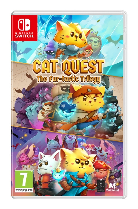 Cat Quest: The Fur-tastic Trilogy (Switch) in de groep HOME ELECTRONICS / Spelconsoles en accessoires / Nintendo Switch / Games bij TP E-commerce Nordic AB (D10003)