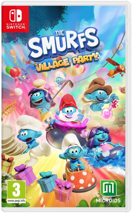 The Smurfs: Village Party (Switch) in de groep HOME ELECTRONICS / Spelconsoles en accessoires / Nintendo Switch / Games bij TP E-commerce Nordic AB (D10048)