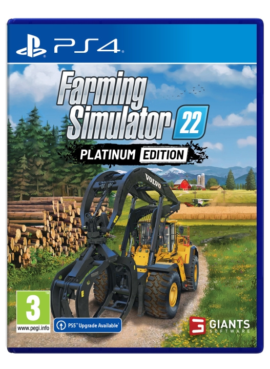 Farming Simulator 22 (Platinum Edition) (PS4) in de groep HOME ELECTRONICS / Spelconsoles en accessoires / Sony PlayStation 4 / Spel bij TP E-commerce Nordic AB (D10058)