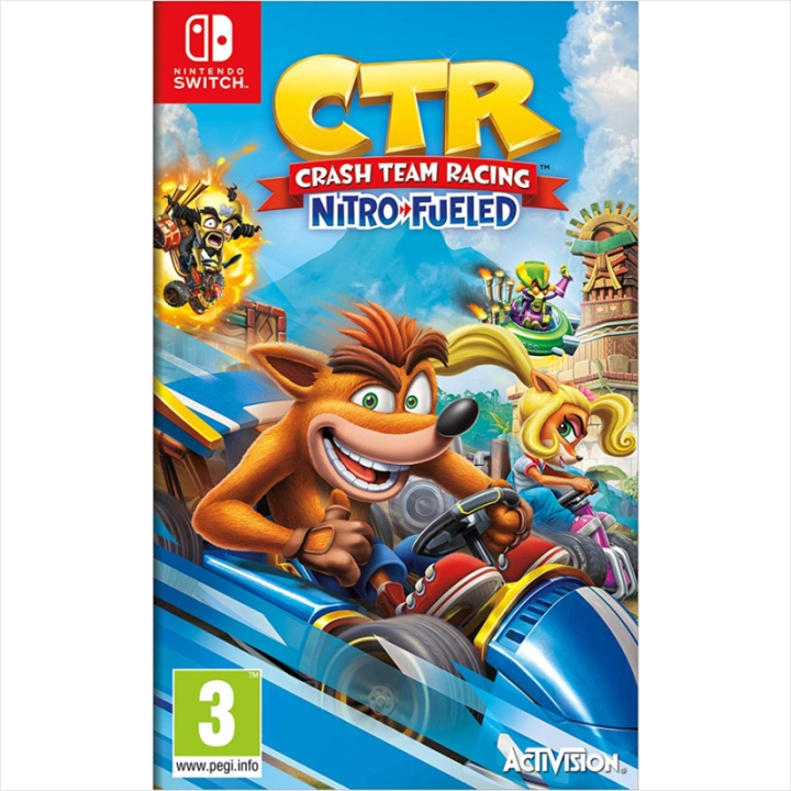 Crash Team Racing Nitro-Fueled (Switch) in de groep HOME ELECTRONICS / Spelconsoles en accessoires / Nintendo Switch / Games bij TP E-commerce Nordic AB (D10090)