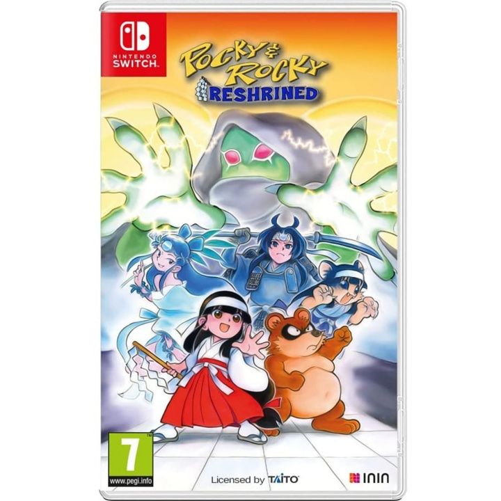 Pocky & Rocky Reshrined (Switch) in de groep HOME ELECTRONICS / Spelconsoles en accessoires / Nintendo Switch / Games bij TP E-commerce Nordic AB (D10100)