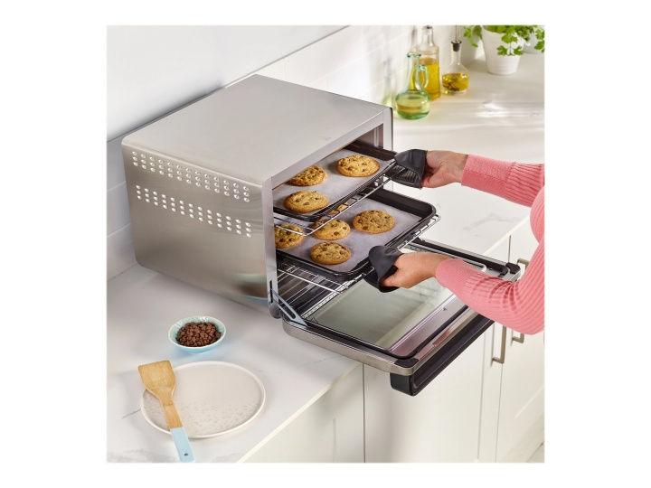 Ninja Foodi DT200EU Electric oven with grill/convection grill Silver/black in de groep HUISHOUDEN & TUIN / Huishoudelijke apparaten / Airfryers & friteuses bij TP E-commerce Nordic AB (D10134)