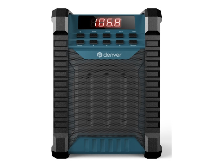 Denver WRB-60 Workplace Radio Black Blue in de groep HOME ELECTRONICS / Audio & Beeld / Thuisbioscoop, Hifi en Draagbaar / Radio & Wekkers / Draadloze audiozender bij TP E-commerce Nordic AB (D10137)