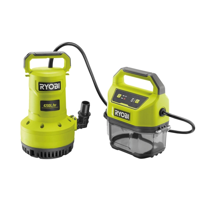 SUBMERSIBLE PUMP RYOBI RY18SPA-0 ONE+ 18V WITHOUT BATTERY in de groep HUISHOUDEN & TUIN / Gereedschap / Overig Elektrisch Gereedschap bij TP E-commerce Nordic AB (D10156)