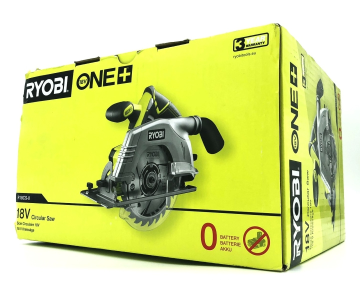 Ryobi One+ R18CS Circular Saw without Battery in de groep HUISHOUDEN & TUIN / Gereedschap / Overig Elektrisch Gereedschap bij TP E-commerce Nordic AB (D10167)