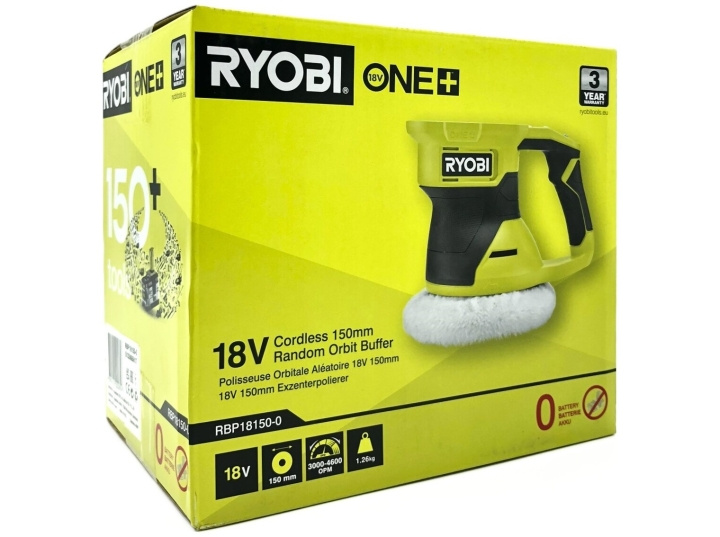 Ryobi One+ RBP18150-0 18V polisher 150mm No battery in de groep HUISHOUDEN & TUIN / Gereedschap / Overig Elektrisch Gereedschap bij TP E-commerce Nordic AB (D10168)