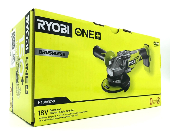 Ryobi One+ R18AG7-0 Angle grinder Without battery in de groep HUISHOUDEN & TUIN / Gereedschap / Overig Elektrisch Gereedschap bij TP E-commerce Nordic AB (D10172)