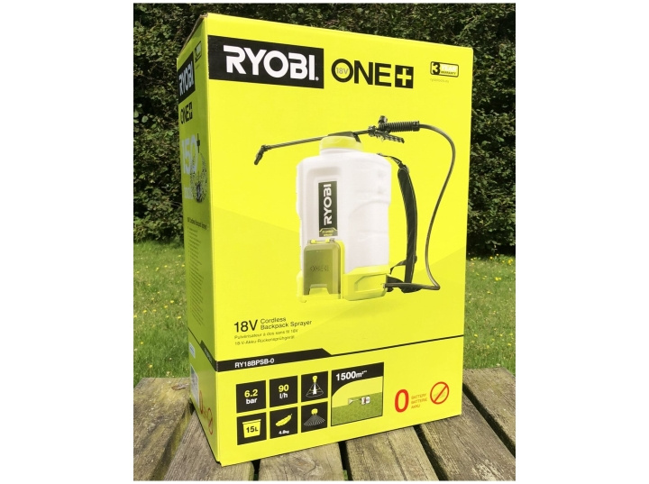 Ryobi ONE+ RY18BPSB-0 18V Backpack Garden Sprayer No Battery in de groep HUISHOUDEN & TUIN / Gereedschap / Overig Elektrisch Gereedschap bij TP E-commerce Nordic AB (D10187)