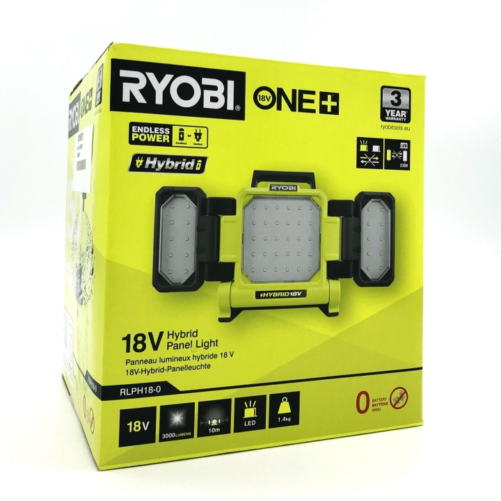 Ryobi RLPH18-0 ONE+ 18V Work Light – Solo in de groep HUISHOUDEN & TUIN / Gereedschap / Overig Elektrisch Gereedschap bij TP E-commerce Nordic AB (D10191)