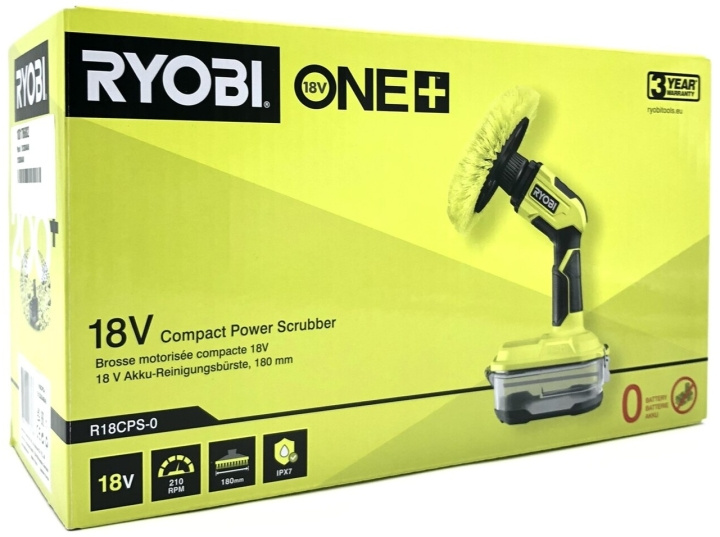 Ryobi ONE+ R18CPS-0 18V cleaning brush without battery in de groep HUISHOUDEN & TUIN / Gereedschap / Overig Elektrisch Gereedschap bij TP E-commerce Nordic AB (D10192)