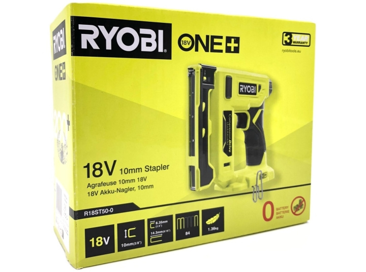 Ryobi One+ R18ST50-0 18V Staple Gun No Battery in de groep HUISHOUDEN & TUIN / Gereedschap / Overig Elektrisch Gereedschap bij TP E-commerce Nordic AB (D10194)