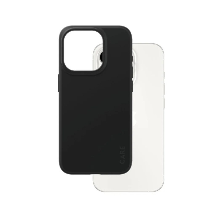 PanzerGlass CARE Fashionable Case til iPhone 15 Pro Sort in de groep SMARTPHONE & TABLETS / Mobielbescherming / Apple / iPhone 15 bij TP E-commerce Nordic AB (D10195)