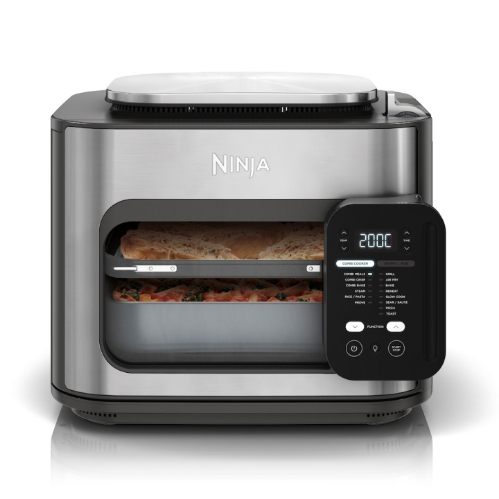 Ninja SFP700EU Kombinerad multikokare/luftfryser 12,5 L 1760 W Silver in de groep HUISHOUDEN & TUIN / Huishoudelijke apparaten / Airfryers & friteuses bij TP E-commerce Nordic AB (D10244)